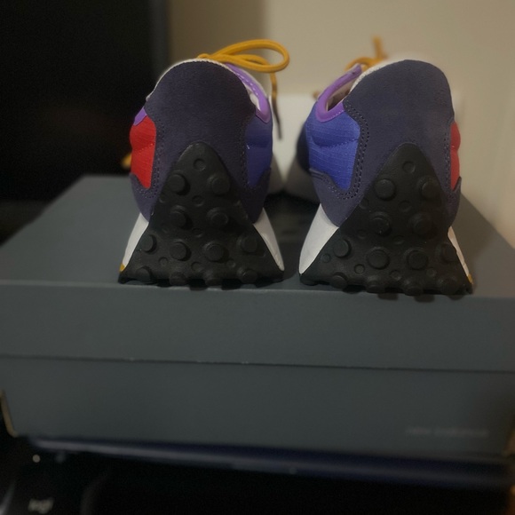 New Balance Women’s Red, Blue, and White Sneakers - Picture 4 of 5